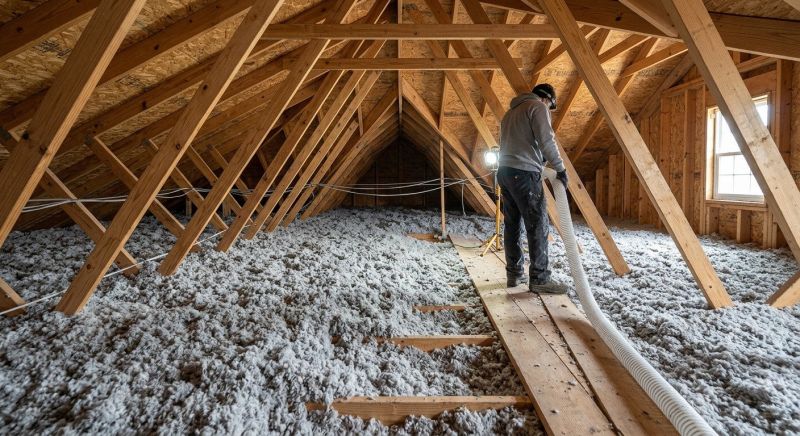 Blown Insulation Installation in Austin, TX