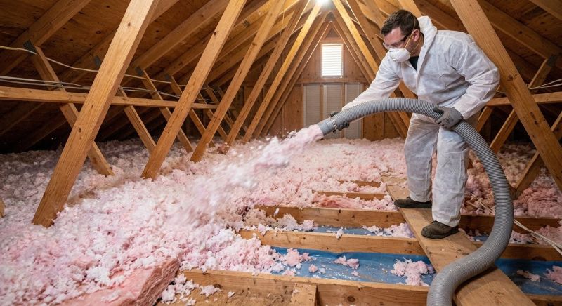 Blown Insulation Installation in Boulder, CO